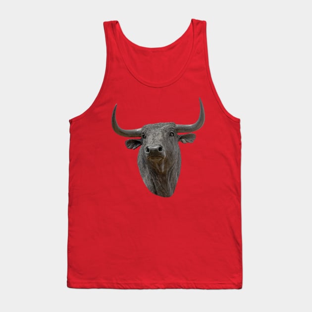 Bull's Head Tank Top by dalyndigaital2@gmail.com